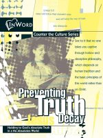 Preventing Truth Decay